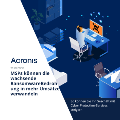 White Paper: MSPs können die wachsende Ransomware-Bedrohung in mehr Umsätze verwandeln