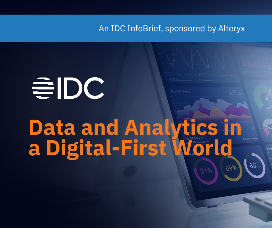 Data and Analytics in a Digital-First World