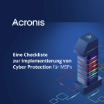 Cyber Protection-Checkliste für MSPs