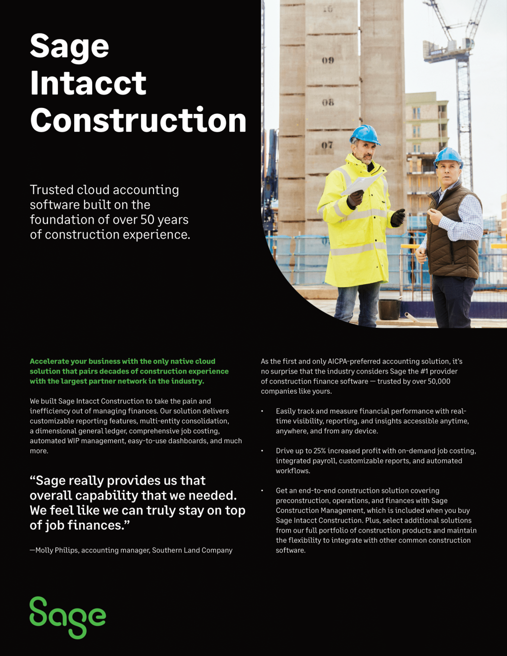 Sage Intacct Construction