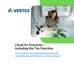 Cloud For Everyone - Even the Tax Function